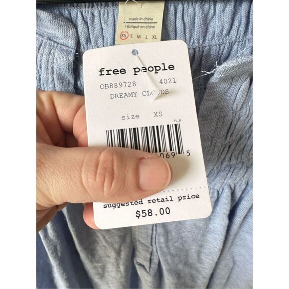 B38 Free People NWT We The Free New To Town Womens Tank XSmall - Picture 6 of 8